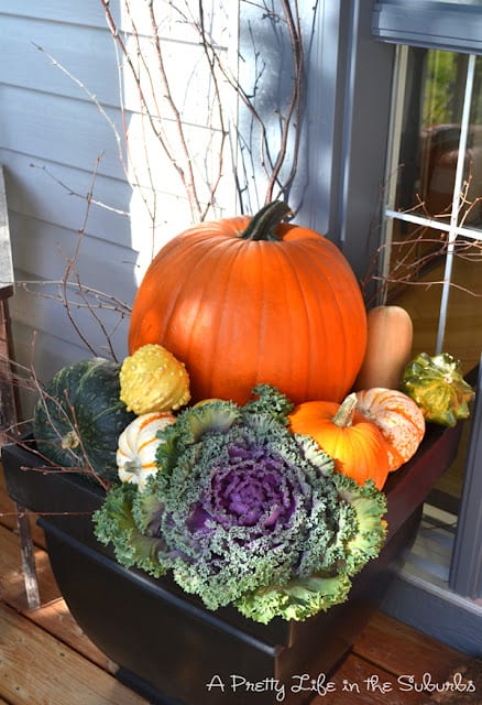 Decorating your Fall Porch - Todays Creative Blog