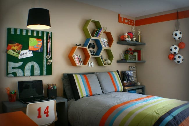 cool bedroom for teen boys